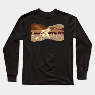 Let's Go Camping On The Mountains Long Sleeve T-Shirt